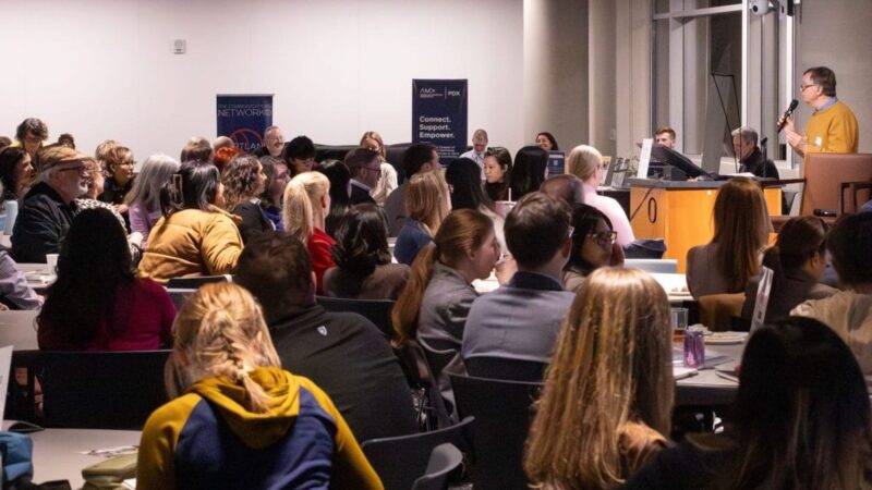 University of Oregon panel on communication skills employers look for featuring Youth Franchise Brands CEO Leigh Feldman